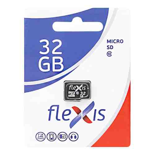 Карта памяти MicroSD FLEXIS арт. 381186